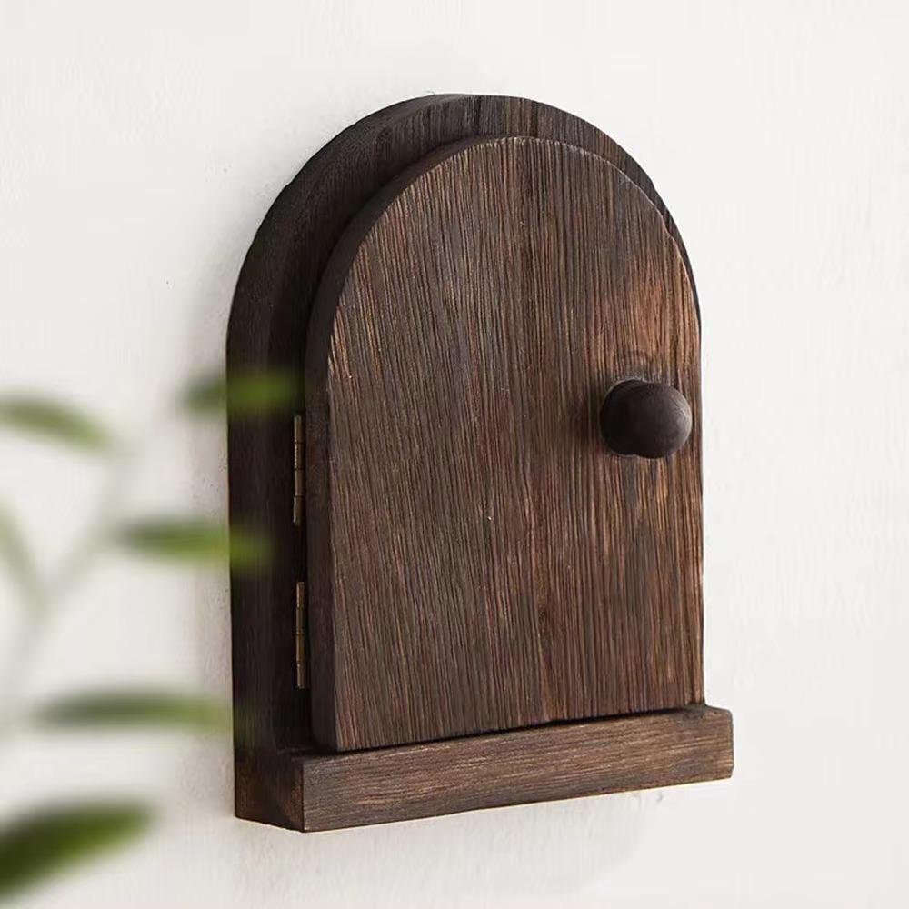Wooden Socket Decorative Frame Household Shock Proof Case Switch Protective Cover  Living Room