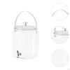 Beverage Dispenser And Jug Handling with Water Juice Cover