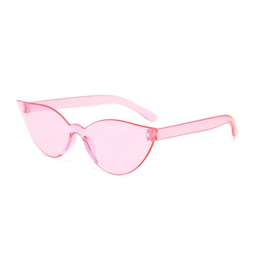 Candy Color Cat Eye Sunglasses Sun-Protective Street Photos Decoration Driving Glasses UV400 Travel Accessories