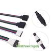 4-Pin RGB LED Strip Connector Cable, 10cm