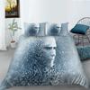 Luxury Furniture Bedding Set New Bedspread 3D Figure Print Family Bedroom Full Size Quilt Cover and Pillowcase Microfiber