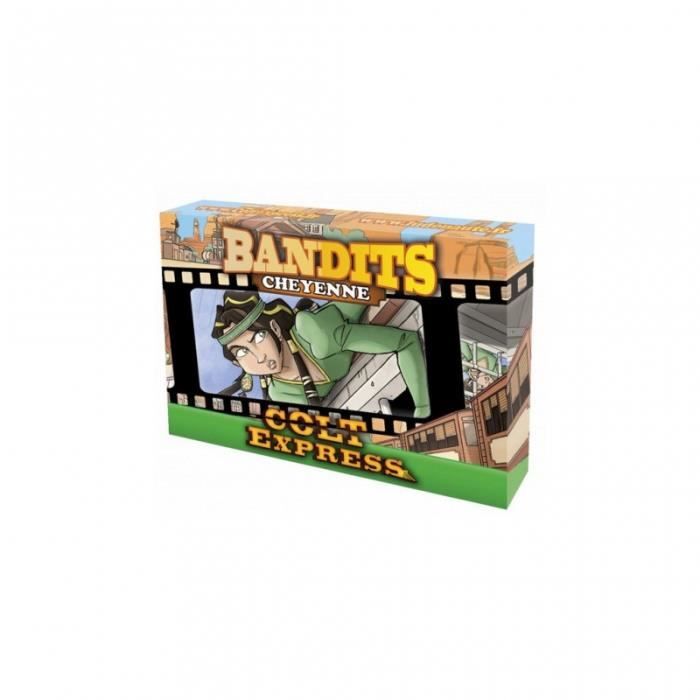 Jeu De Société - AC-DÉCO - Colt Express Bandits Cheyenne - Extension Personnalisée - 2 Joueurs Ou Plus