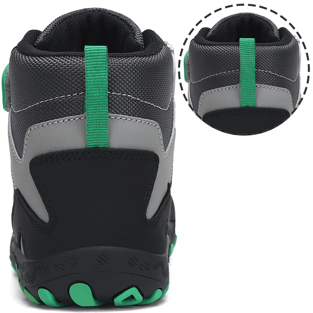 Mishansha and Easy To Walk Perfect for Outdoor and Perfect for Boys and Size Kids' High-Top Sneakers, Waterproof, Non-Slip, Breathable, Lightweight,