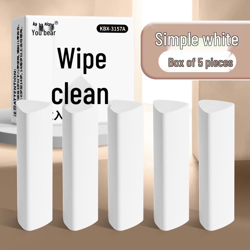 Kaba Bear Triangle Eraser: Super Clean, Strip Erasing, No Marks, Minimal Crumbs, Safe on Paper for Primary Students