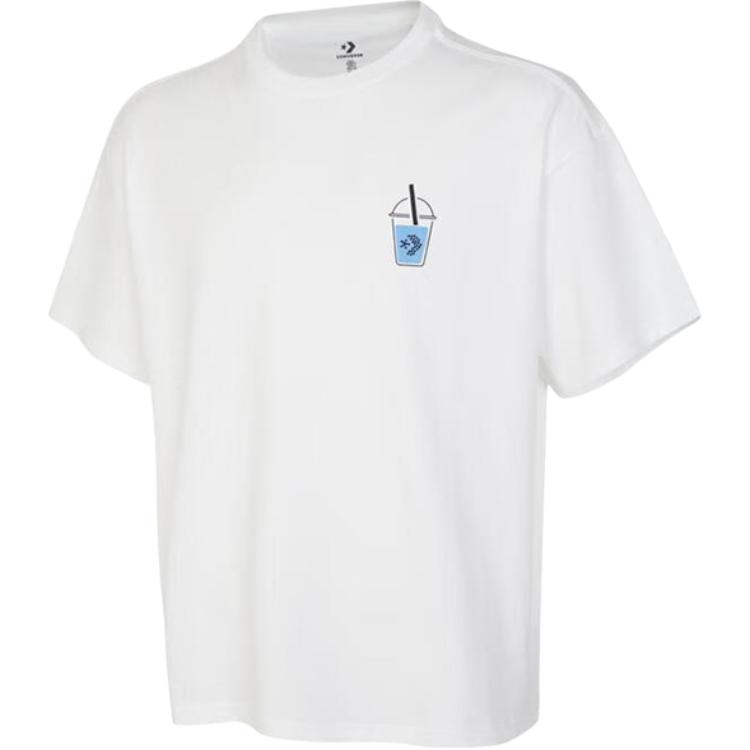 

New Converse PI Mutalgun T Shirt Men s White 10025239-A02 XL