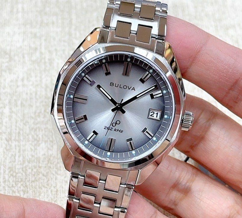 BULOVA Jet Star Precisionist 262kHz Quartz 40mm Men’s Watch 96B472