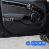 Car Door Anti Kick Mat Leather Carbon Fiber Sticker For BMW MINI Cooper F54 F55 F56 F57 F60 R56 R60 Car Accessories