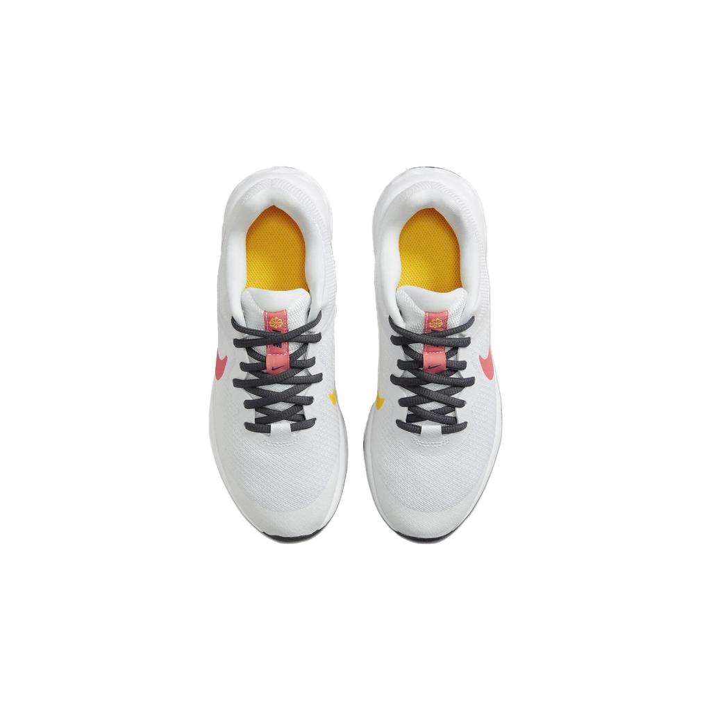 Nike Revolution 6 GS Comfortable Sports Non-Slip Durable Low-Top Kids Running Shoes Kids sneaker White DD1096-101