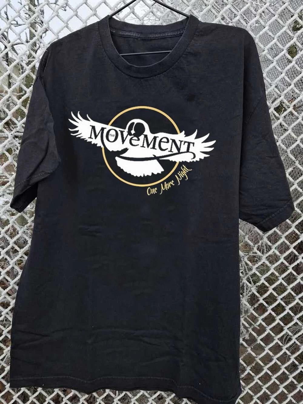 Collection The Movement Band Album T Shirt Black All Size Shirt BL2115 M
