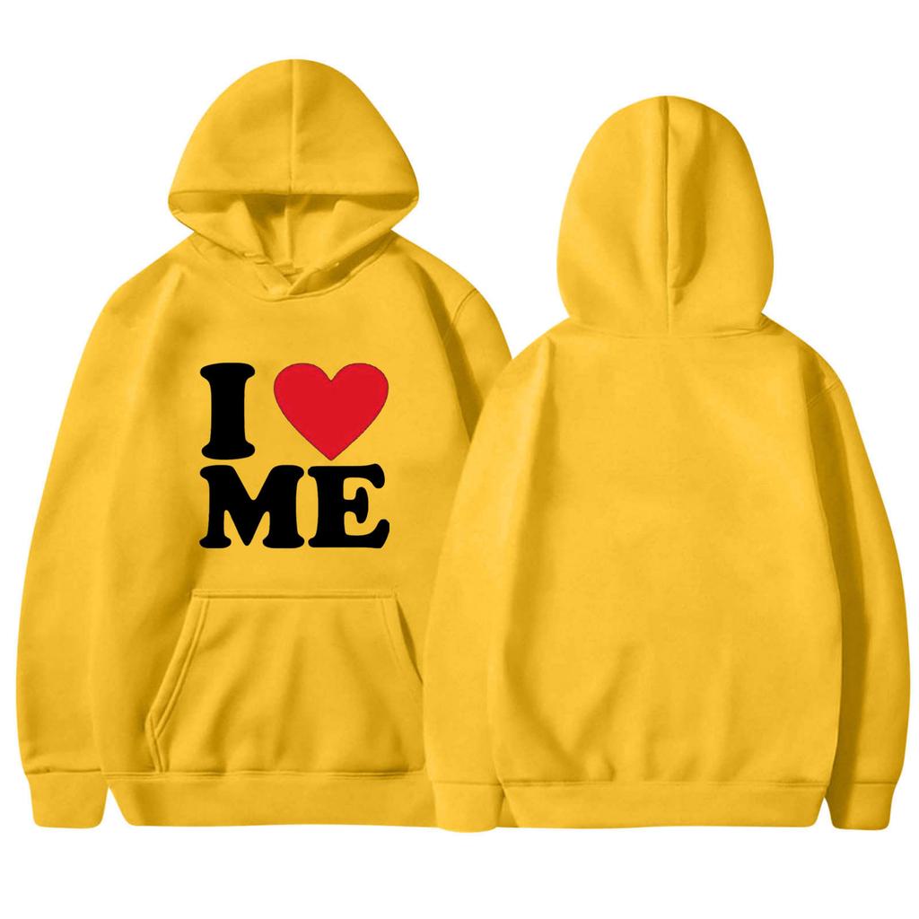 I LOVE MY GIRLFRIEND I Love My Boyfriend Love Casual Loose Pullover Hooded Sweater