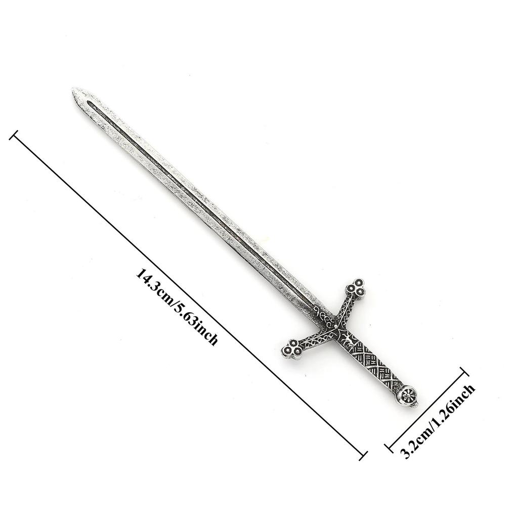 Retro Viking-Style Sword Hairpin - Trendy Party Jewelry