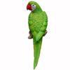Green Hanging Parrot Statue In Courtyard Garden Tree Interior Home Decoration