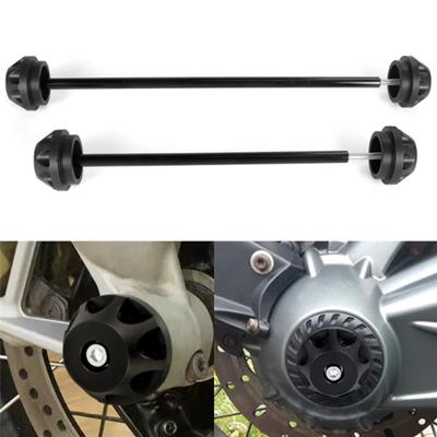 NEW-Motorcycle Front Rear Axle Fork Crash Slider Axle Wheel Protector For  MT-09 FZ-09 2014-2025 F1-09