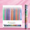 Glitters Gel Pen Multiple Color Glitters Pen for Making Card Colored Gel Marker for Coloring Journaling Drawing Craft