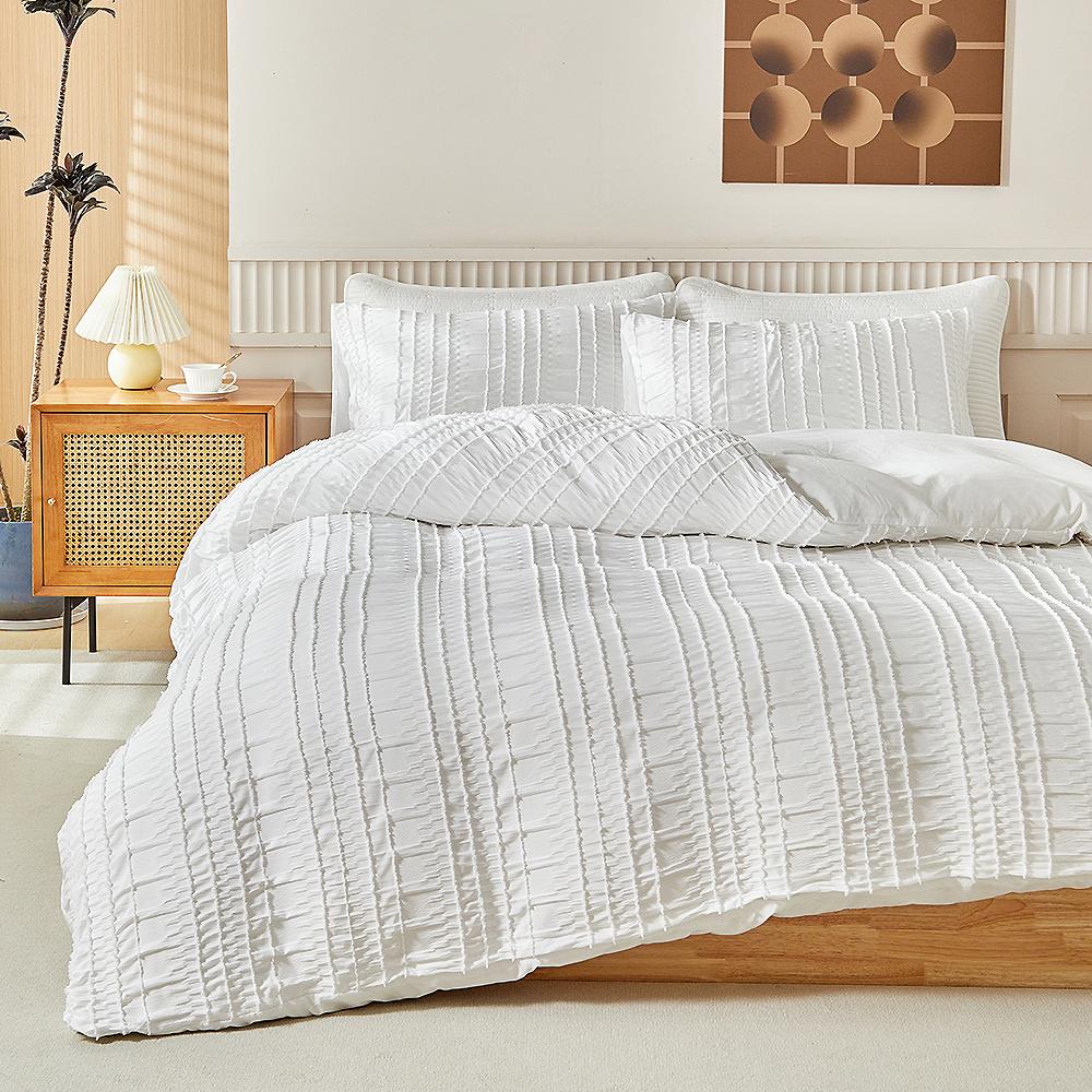 Duvet Cover Bedding Set 135x200 Twin Double Queen King Size Single Couple Bed Duvets Quilt Cover Set Folded Bed Linen 220x240