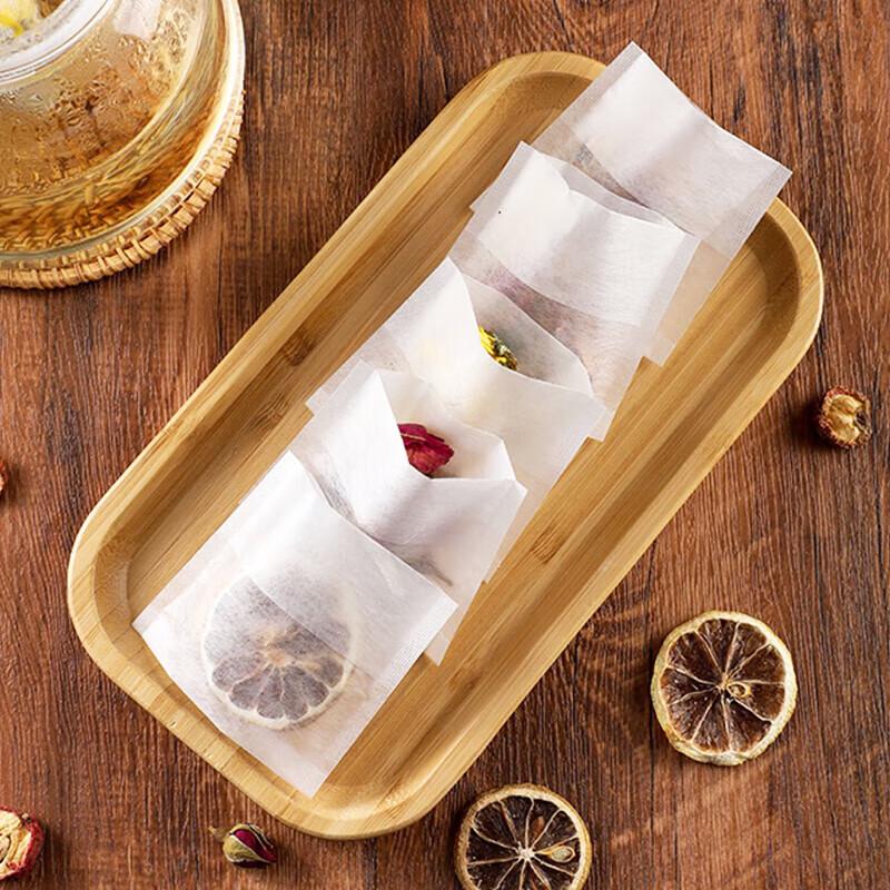 MENGTING Corn Fiber Disposable Fold-Over Tea Filter Bags