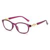 Fg New 3 In 1 Progressive Multifocal Reading Glasses Women Anti-Blue Eyeglasses Easy To Look Far And Near +1.0 To +4.0