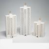 62KD Realistic Unpainted Residential Building Model For Dioramas Layouts &Scenerys