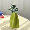 Nordisk Blomstervase Dekorativ Moderne Kunstvase Knusesikker Blomsterflaske for Blomsterarrangement Stue Hjemmedekor