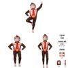 Super Mario Bros Donkey Kong Cosplay Outfit Mit Gorilla-Kopfmaske Für Kinder Und Erwachsene Halloween-Event