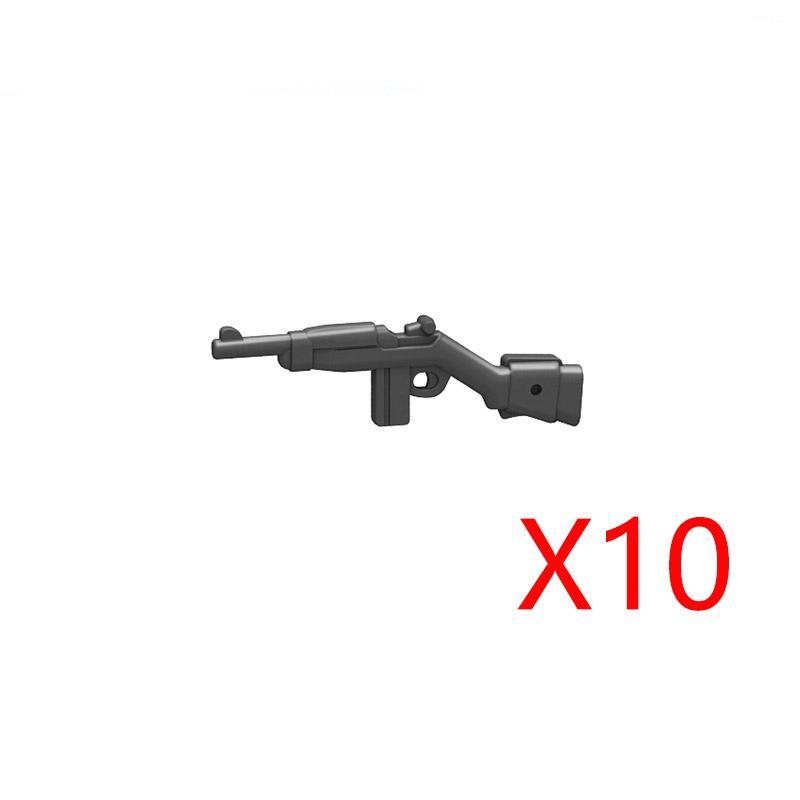 Military Building Blocks Accessories Soldier Figures Weapons Box Rifle Submachine Gun AKM Shield Mini Brick Toy K003 Gift