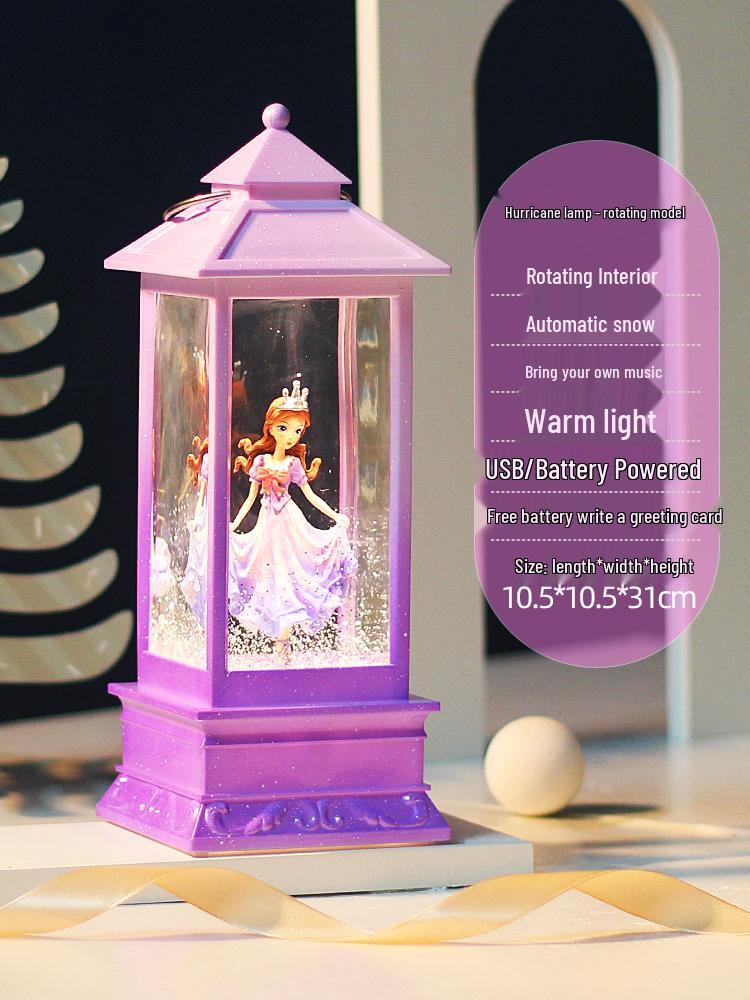 Rotating Crystal Ball Music Box - Ballet Princess Gift for Little Girls' Birthdays