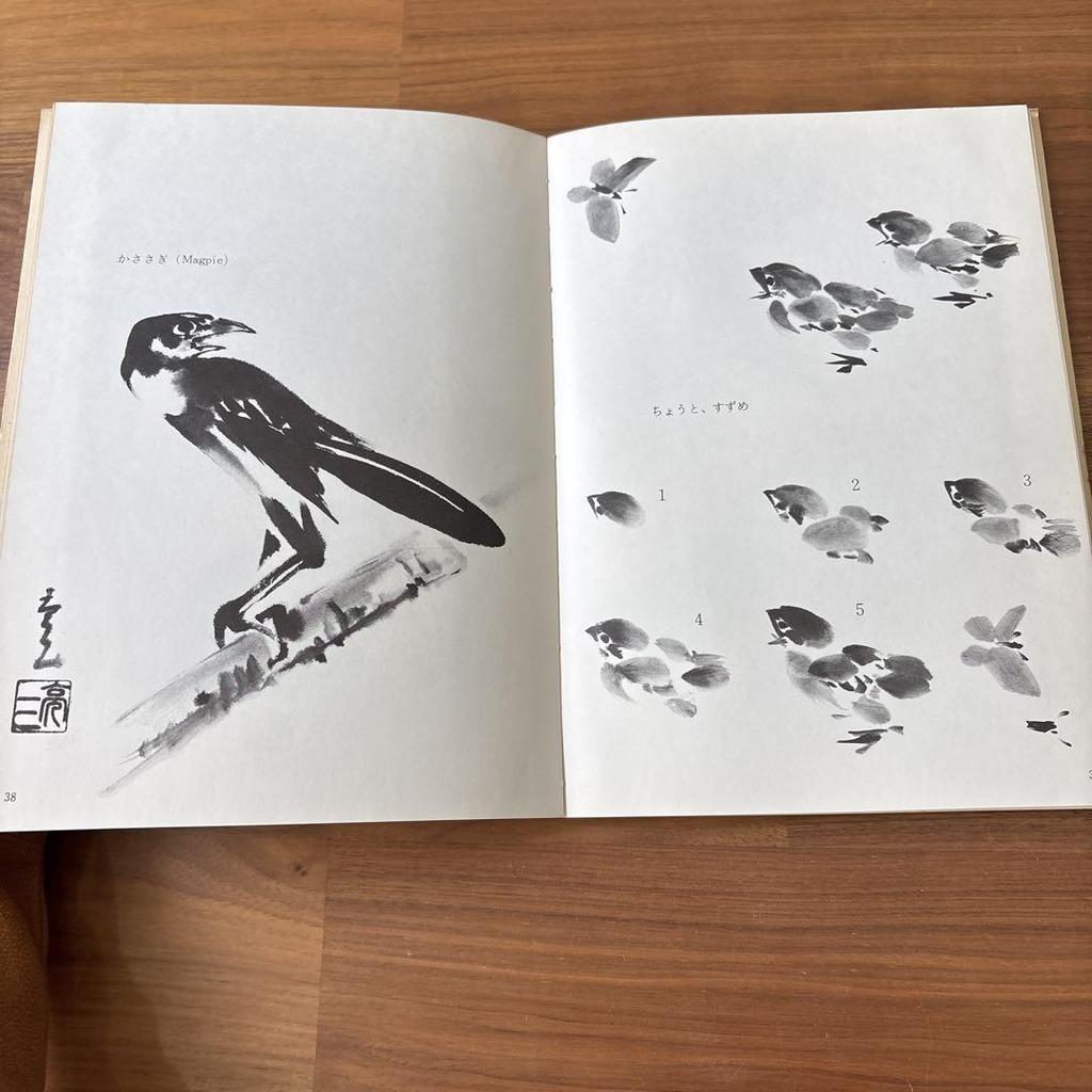 [USED] Set of 3 Ink Paintings by Kobayashi Kozo