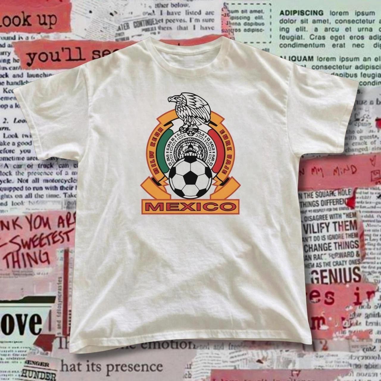Mexico Soccer With Eagle Soccer Ball MEXICO Graphic T-Shirt S-5XL 2XL