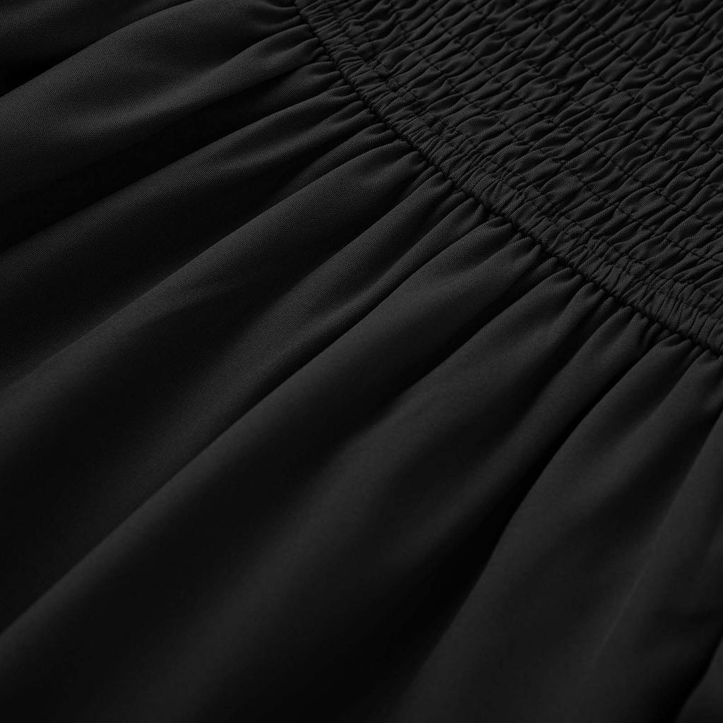 Women's Fashion Color Short Sleeve Dress