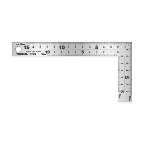 TRUSCO Thick Wide Square 15cm