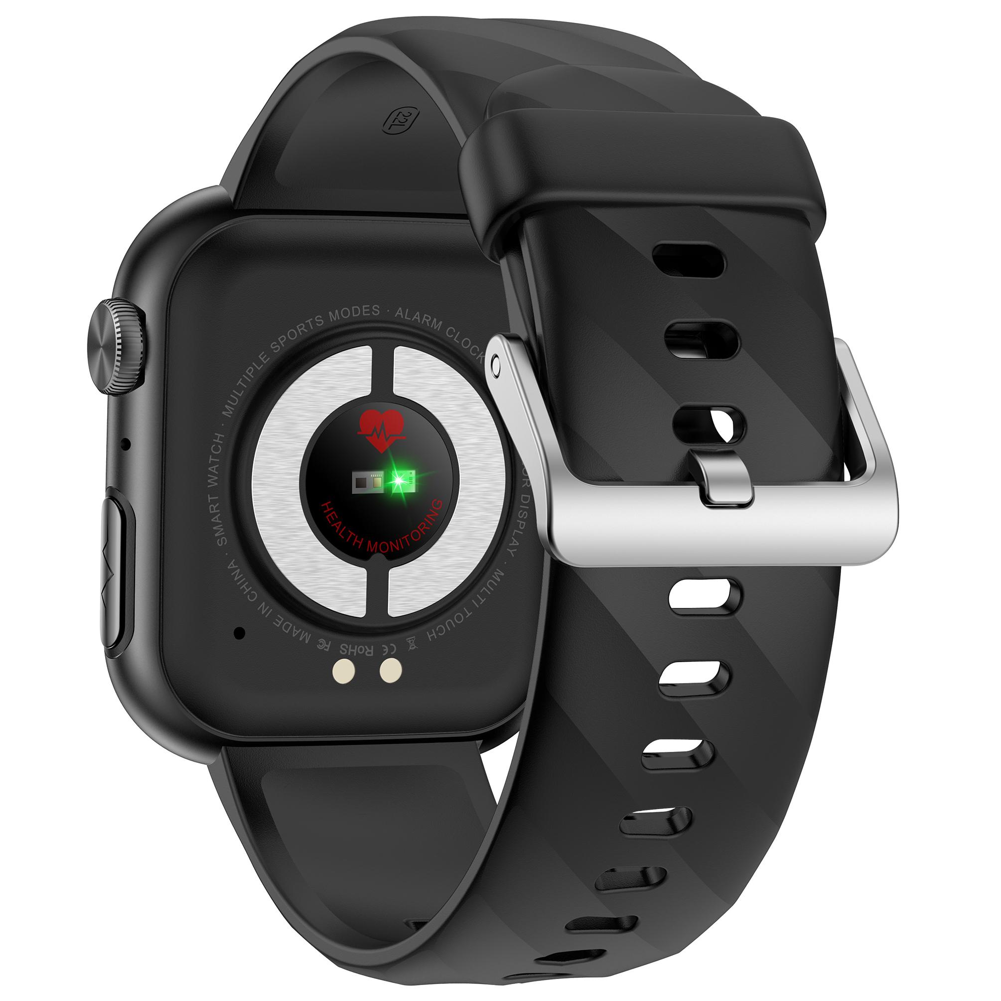 

MT500 Smart Watch AMOLED Screen ECG Heart Rate Monitor Bluetooth-compatible Call Bracelet Black