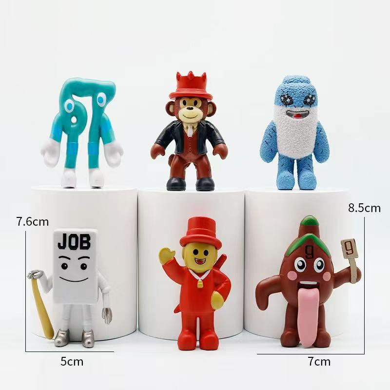 

6 шт./набір Вкрасти Мозковий гниль Синій Ні. 67 Іграшка Милий Будиночок Ляльки Гра Навколишній Синій Ні. 67 Іграшок для дітей Різдвяні Новорічні подарунки