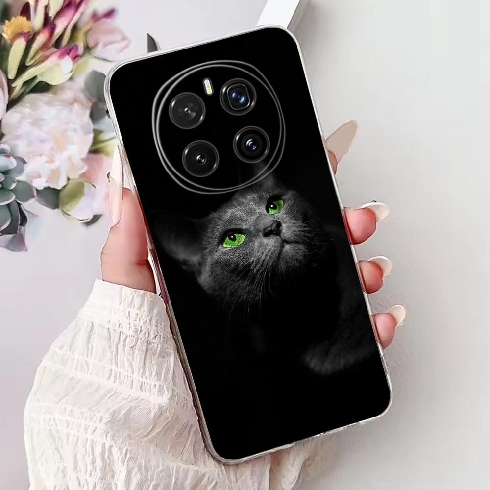 For Honor Magic 7 Pro Silicone Case Cute Pattern Soft Clear TPU Phone Cover For Huawei Honor Magic7 Pro Funda Transparent Bumper