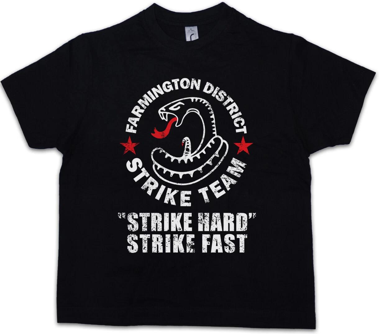 STRIKE TEAM SHIELD Kids Boys kids boys T-Shirt The Shield Farmington PD Snake Snake 140