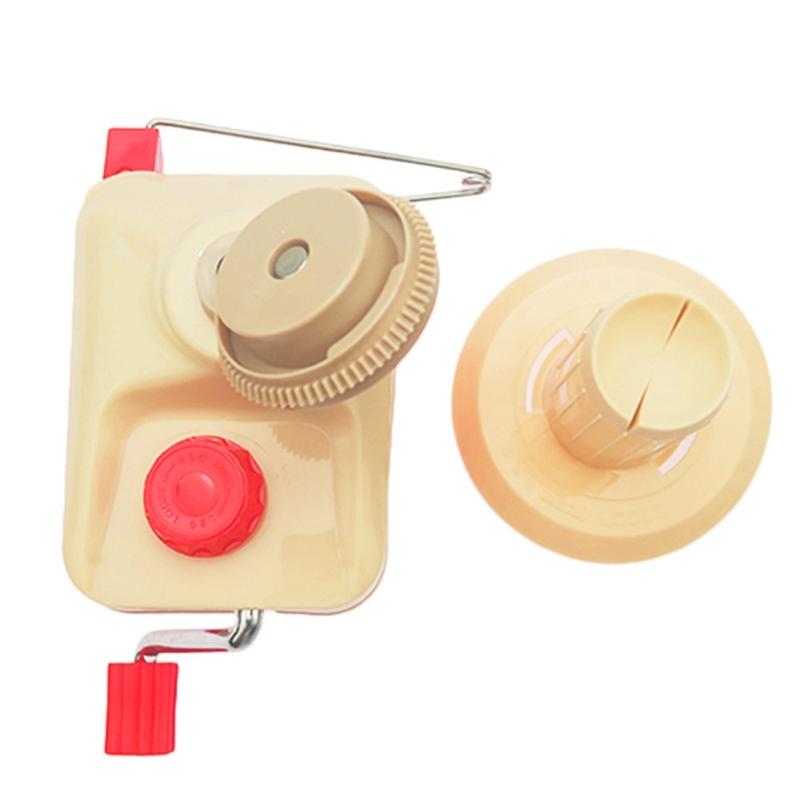 Hand Operated Yarn Ball Winder Easy to Set and Use Portable Manual Winding Tool Great Gift for Knitting Lover