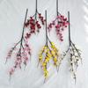 Plum Silk Blossom Flower Home Decor For Party Settings Realistic Flowers Fake