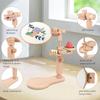 BHBL Embroidery Hoop Stand, Embroidery Stand with Disc, Easy to Use Beech Wood Embroidery Hoop Stand for Art Craft Projects
