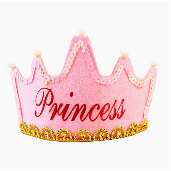 LED Light up Princess King Happy 
