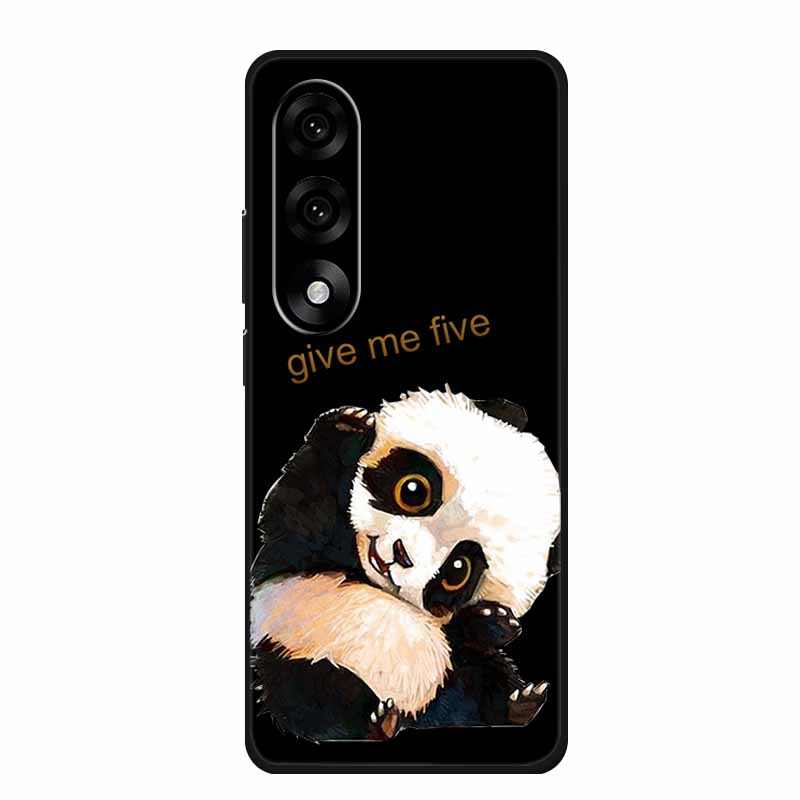 Case For OnePlus Nord 5 Case One Plus Nord 5 Nord5 Cartoon Cat Black Silicone Soft Back Cover For OnePlus Ace 5 Ultra Phone Case