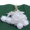 1Pc Smooth Surface Fake Flower Fadeless Plastic Wedding Props Artificial Plant