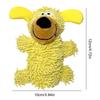 Dog Toys Chewers Cartoon Dog Plush Toys Pet Chew Games Pet Supplies Soft Doll For Indoor Outdoor Play Training Enrichment