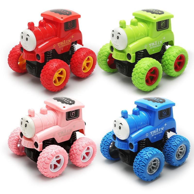 Inertial 4X4 Off-Road Vehicle, Children'S Simulation 360-Degree Stunt Model Car Drop-Resistant Car Toy