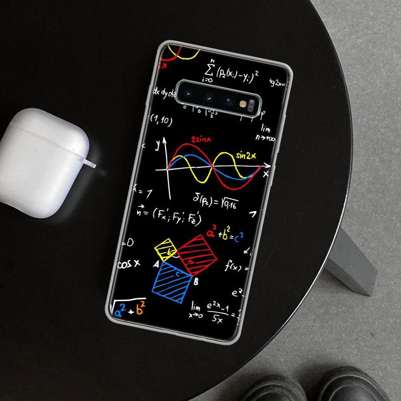 Physics Chemical Mathematics Phone Case Cover for Samsung Galaxy S26 S25 Edge S24 S23 Ultra S22 Plus S21 FE S20 + Art Customized