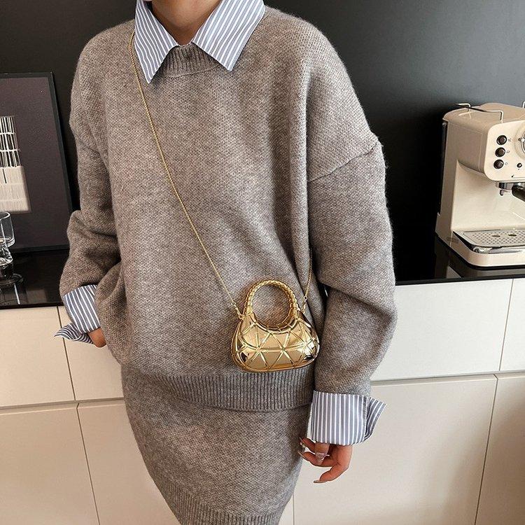 Mini Stylish Acrylic Handbag Designer Crossbody Shoulder Bags Purse for Women Messenger Bag Wedding Party and Daily Use