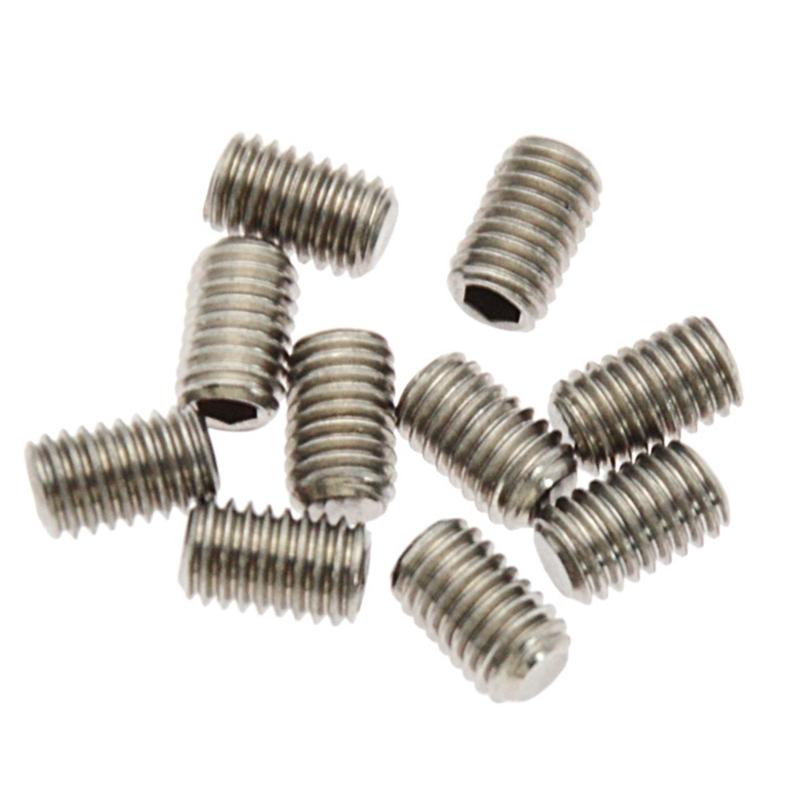 10 Pcs Stainless Steel Surfboard Grub Screws 5mm Fin Plug Screws Replacement Surfboard Fin Screws Surfing Accessories