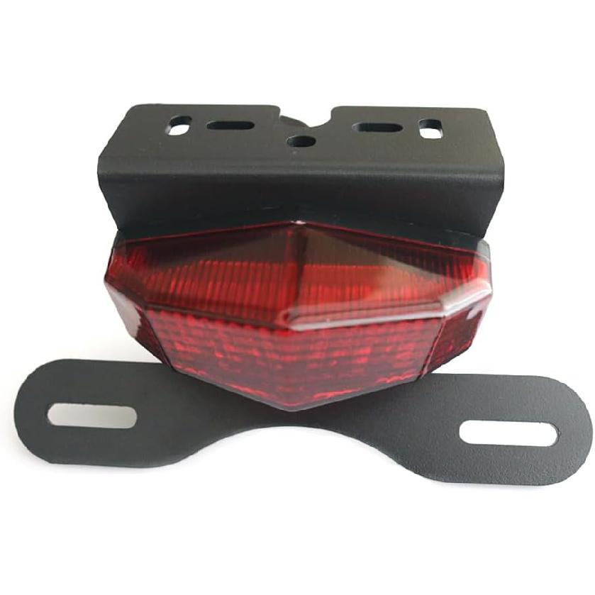

crazy sport Brake Tail Light License Plate Holder Compatible With YAMAHA TW 200 TW200 1989-2023 TW200 2008 2007 2006 2005 Motorcycle LED Tail Tidy красный