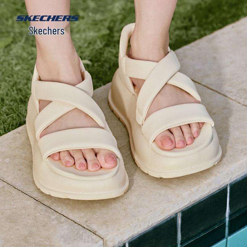 Skechers Women s Platform Casual Sport Sandals 120046 US 6