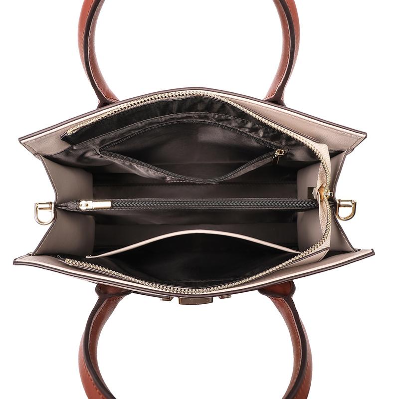 Advanced texture fashionable handbag, mother's bag, large capacity tote bag, commuting bag
