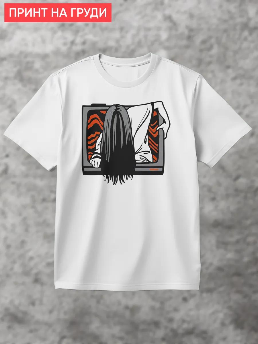 Sadako in the TV T-shirt 3XL