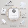 Kiriwa Toilet Flush Sound Button Battery Sound Toilet Sound Water Water 10 Types of Noise AC Power High Volume Level Toilet Sound Home Portable